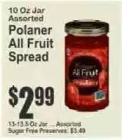 Key Food Polaner all fruit spread offer
