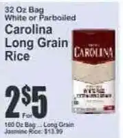 Key Food Carolina long grain rice offer