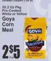 Key Food Goya corn meal offer