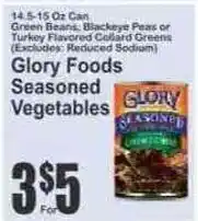 Key Food Glory Foods Seasoned Vegetables offer