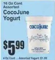 Key Food CocoJune Yogurt offer