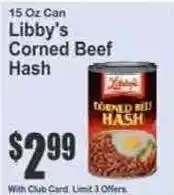 Libby's corned beef hash