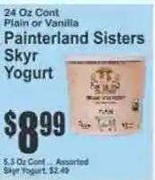 Key Food Painterland Sisters Skyr Yogurt offer
