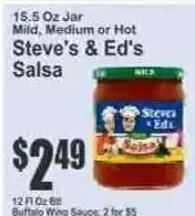 Key Food Steve's & Ed's Salsa offer