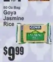 Key Food Goya jasmine rice offer