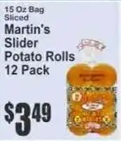 Key Food Martin's slider potato rolls offer