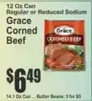 Key Food Grace corned beef offer