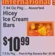 Key Food Hicey Ice Cream Bars offer