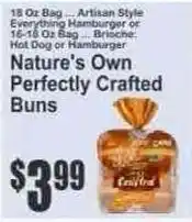 Key Food Nature's Own Perfectly Crafted Buns offer