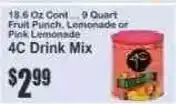 Key Food 4C Drink Mix offer