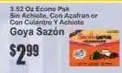 Key Food Goya Sazón offer