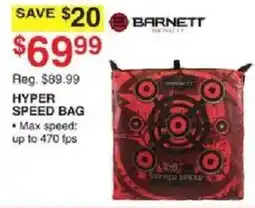 Dunham's Sports Barnett Hyper Speed Bag offer