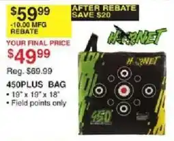Dunham's Sports Hornet 450plus bag offer