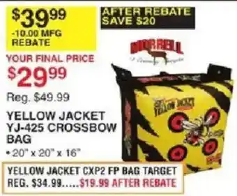 Yellow Jacket YJ-425 Crossbow Bag