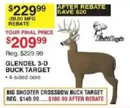 Dunham's Sports Glendel 3-d Buck Target offer