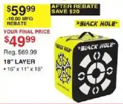 Dunham's Sports Black Hole 18" Layer offer