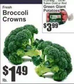 Key Food Fresh Broccoli Crowns offer