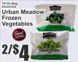 Key Food Urban Meadow frozen vegetables offer