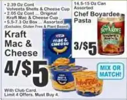 Key Food Kraft Mac & Cheese offer