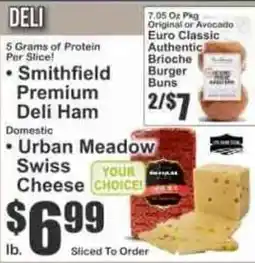 Key Food Smithfield Premium Deli Ham offer