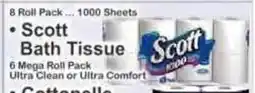 Key Food Scott Bath Tissue offer