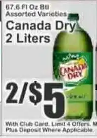 Key Food Canada Dry assorted varieties offer