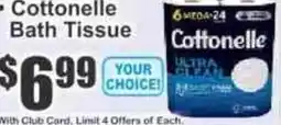 Key Food Cottonelle bath tissue offer