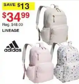 Dunham's Sports Adidas Lineage Backpack offer