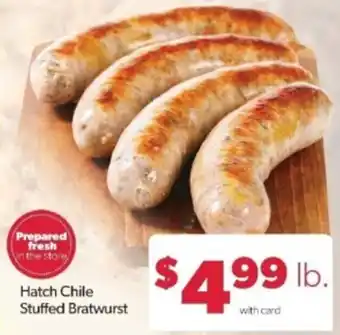 Hatch Chile Stuffed Bratwurst