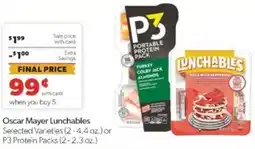 Family Fare Oscar Mayer Lunchables offer
