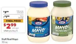 Family Fare Kraft real mayo offer