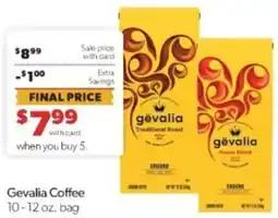 Family Fare Gevalia Coffee offer