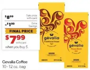 Family Fare Gevalia Coffee offer