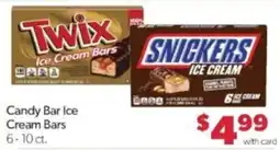 Family Fare Twix ice cream bars offer