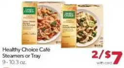 Family Fare Healthy Choice Café Steamers or Tray offer