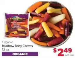 Family Fare Cal-Organic Rainbow Baby Carrots offer