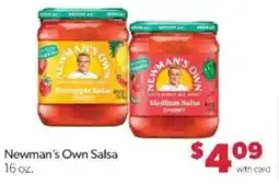 Family Fare Newman's Own Salsa offer