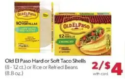 Family Fare Old El Paso Hard or Soft Taco Shells offer