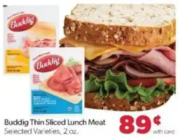 Family Fare Buddig Thin Sliced Lunch Meat offer