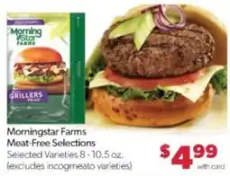 Family Fare Morningstar Farms Meat-Free Selections offer