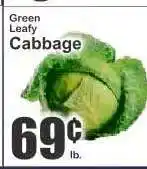 Key Food Green Leafy Cabbage offer