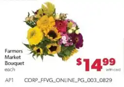 Family Fare Farmers Market Bouquet offer
