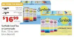 Family Fare Surfside Iced Tea or Lemonade offer