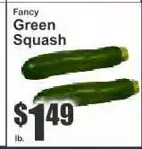 Key Food Fancy Green Squash offer