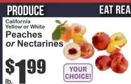 Key Food Peaches or Nectarines offer