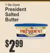 Key Food President Salted Butter offer