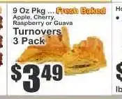 Key Food Turnovers 3 Pack offer