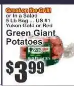 Key Food Green Giant Potatoes offer