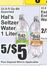 Key Food Hal’s Seltzer Water offer