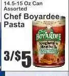 Key Food Chef Boyardee Pasta offer